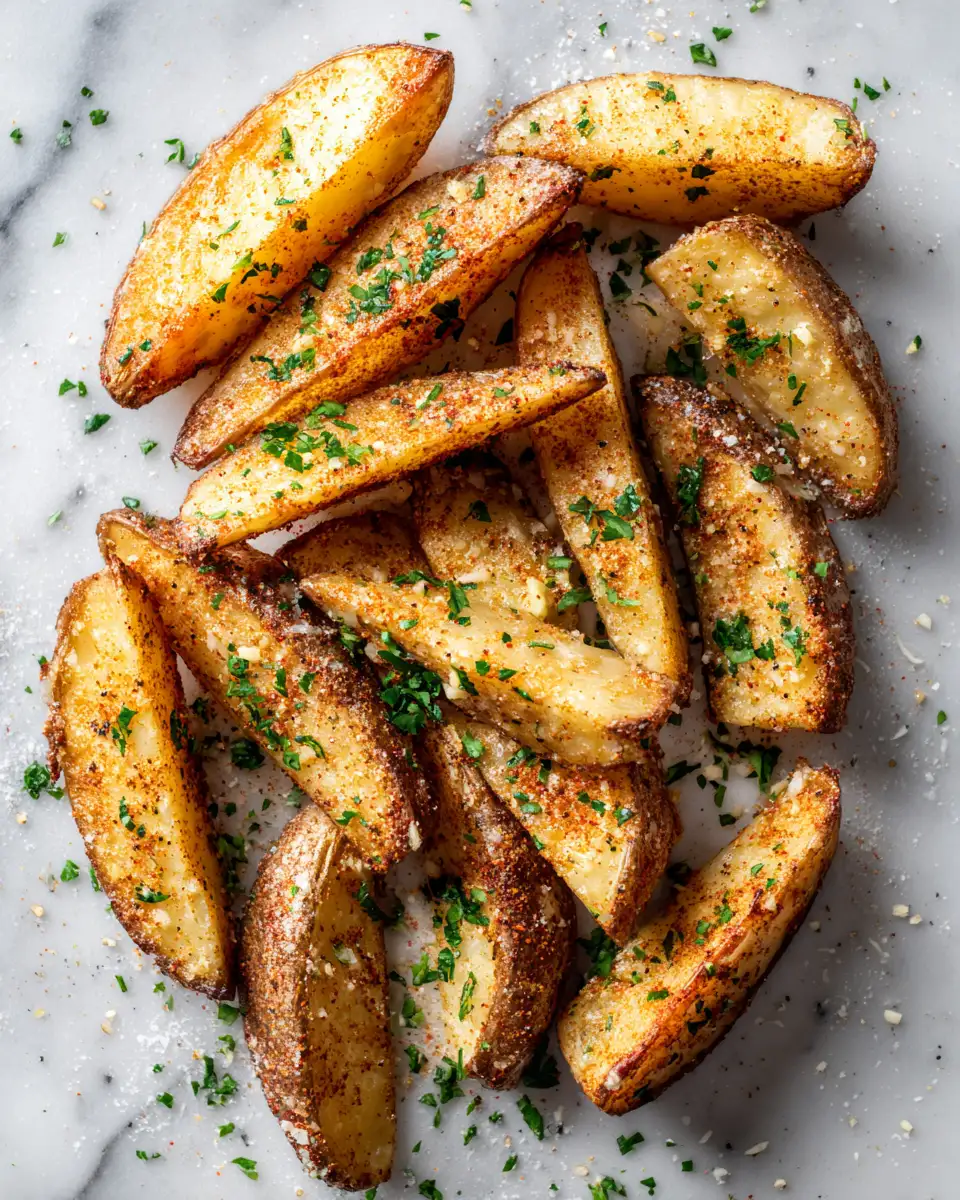 Ingredients for Irresistibly Crispy Ranch Potato Wedges That Everyone Will Love