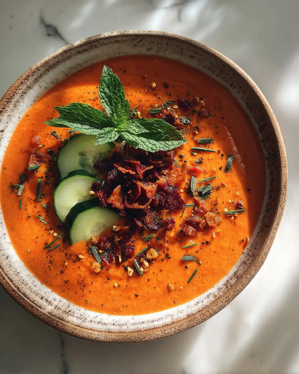 Final dish - Chill Out with This Easy Gazpacho Recipe