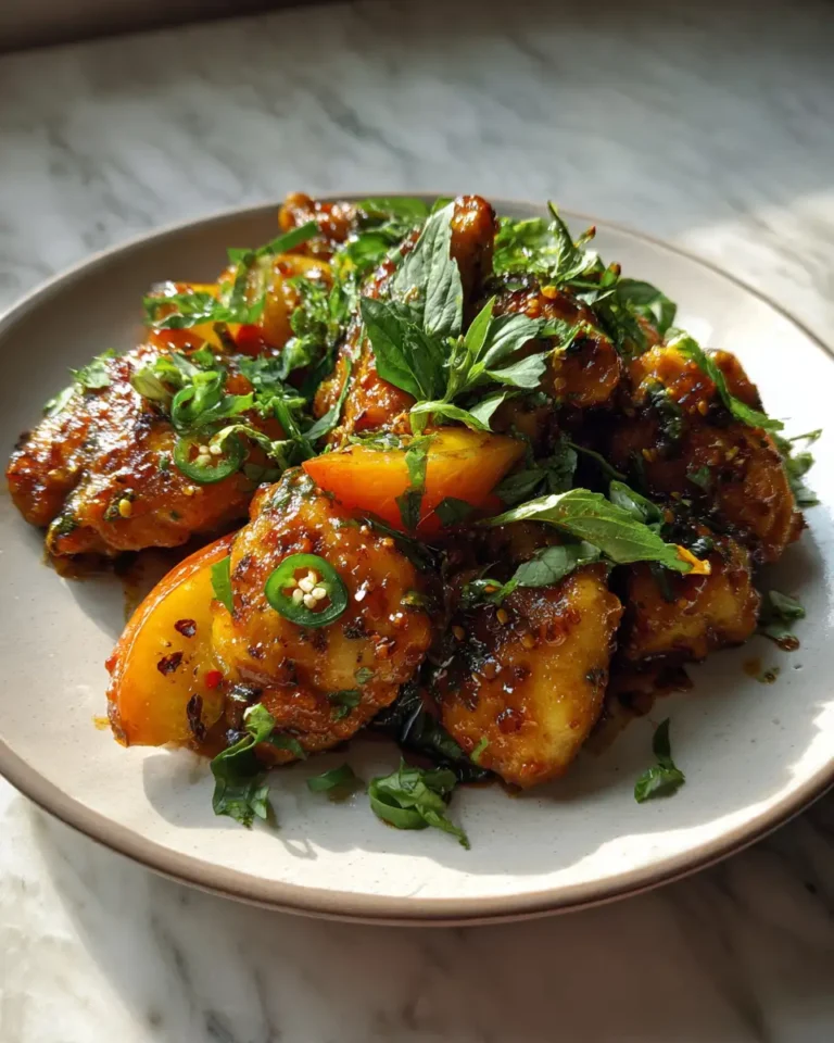 Spice Meets Sweet: Easy Jalapeño Peach Chicken Recipe Magic - Featured Image