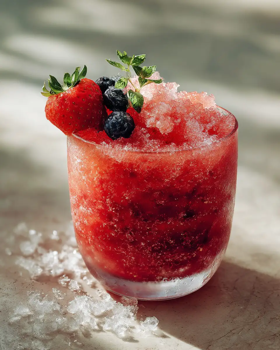 Final dish - Frozen Fruit Slushies The Ultimate Summer Refreshment