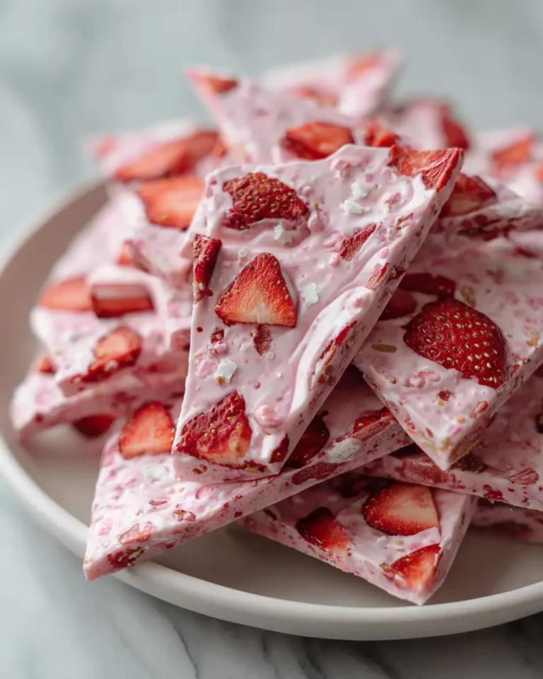 Chill Out with Irresistible Frozen Strawberry Yogurt Bark - Featured Image