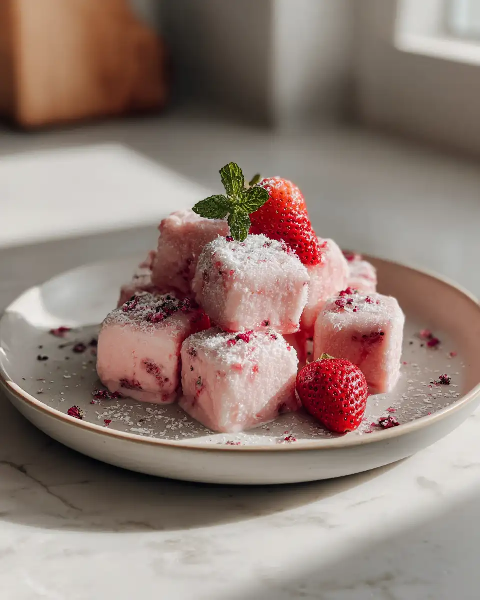 Final dish - Chill Out with Irresistibly Easy Frozen Strawberry Yogurt Bites