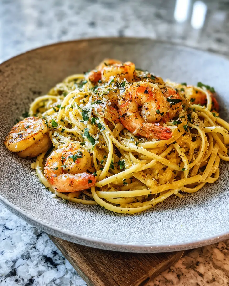 Dive into Decadence with Garlic Butter Seafood Pasta Delight 6 Final dish - Dive into Decadence with Garlic Butter Seafood Pasta Delight