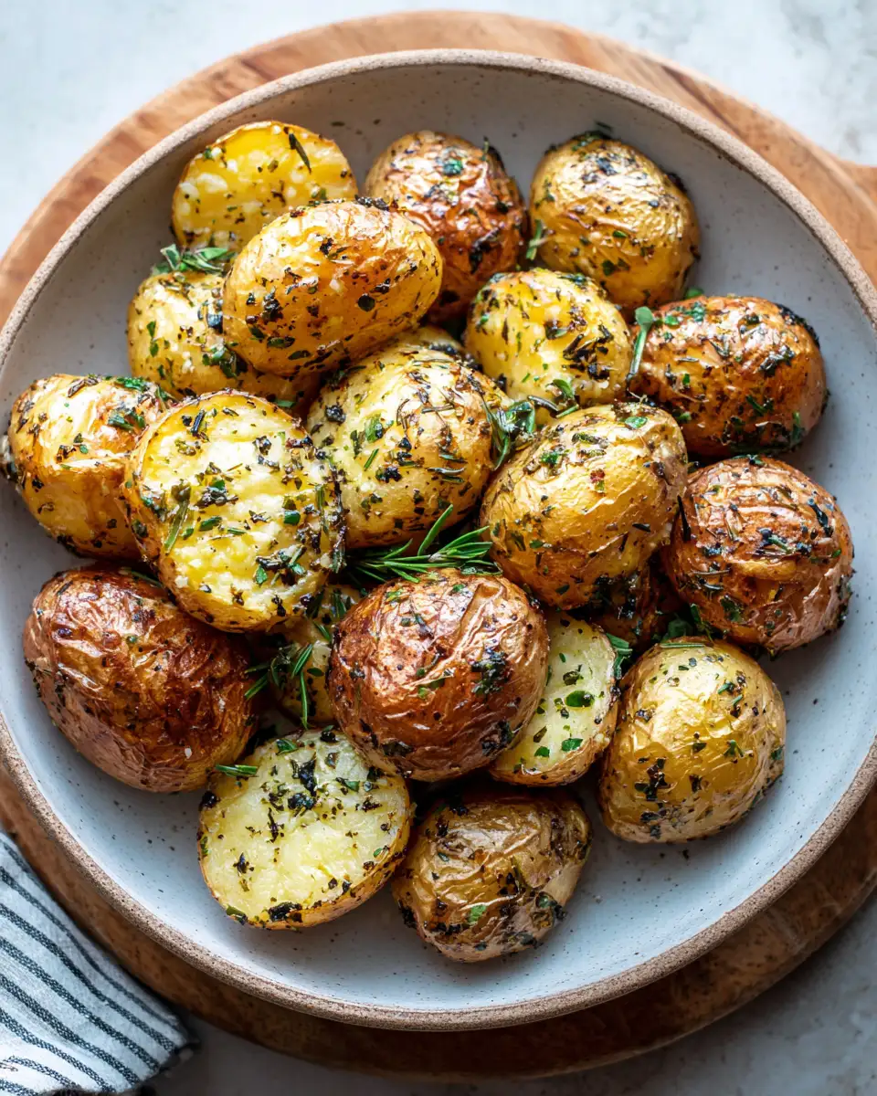 Irresistibly Delicious: Elevate Your Meals with Garlic Herb Butter Potatoes - Featured Image