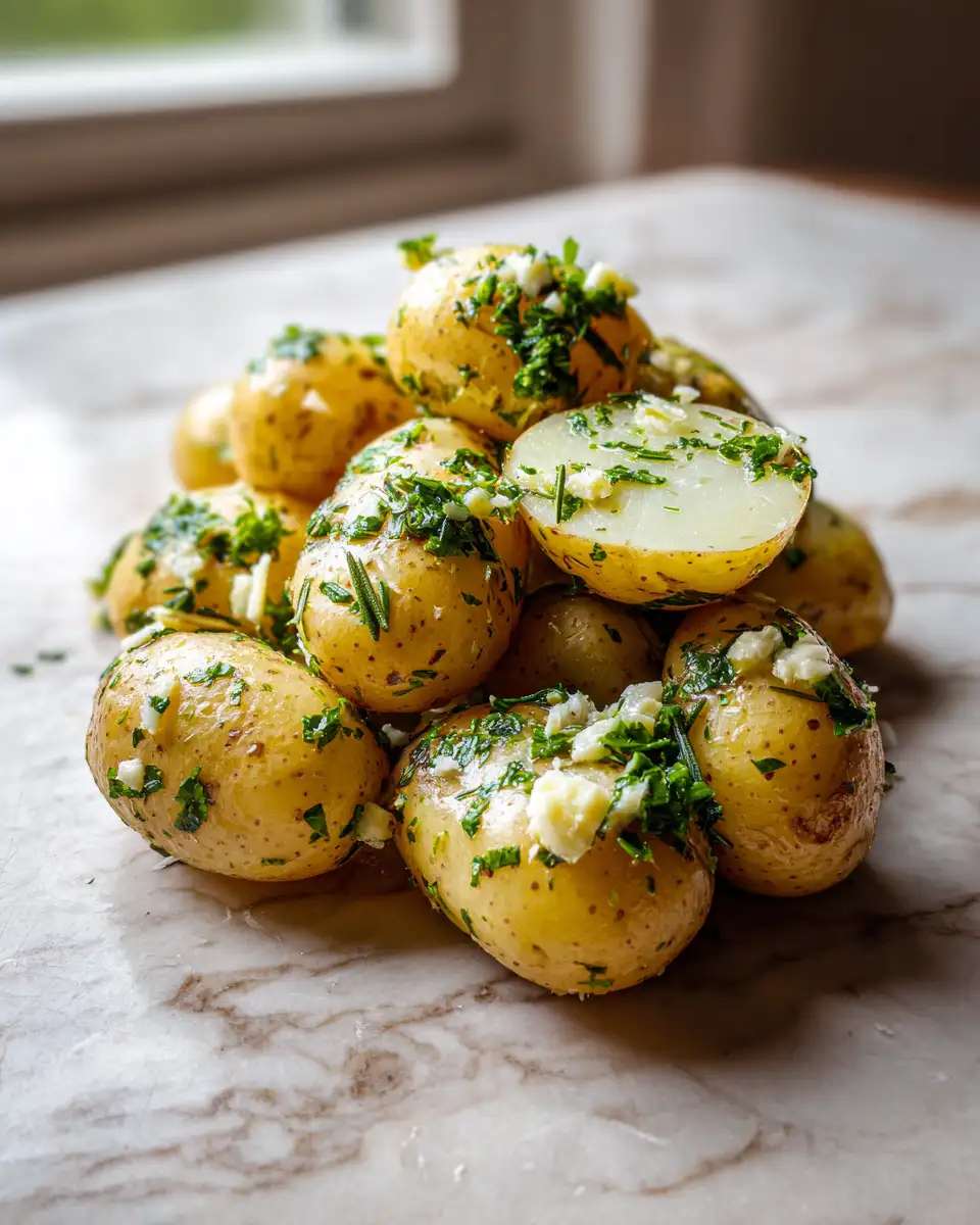 Ingredients for Irresistibly Delicious: Elevate Your Meals with Garlic Herb Butter Potatoes