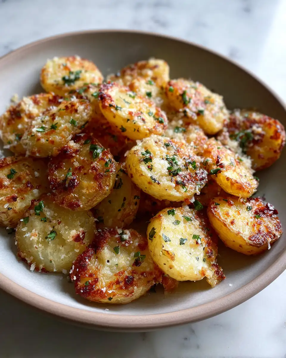 Crispy Garlic Parmesan Potatoes That Will Steal the Show - Featured Image