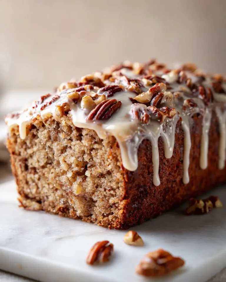 Irresistibly Sweet: Discover the Magic of Glazed Pecan Loaf Cake - Featured Image