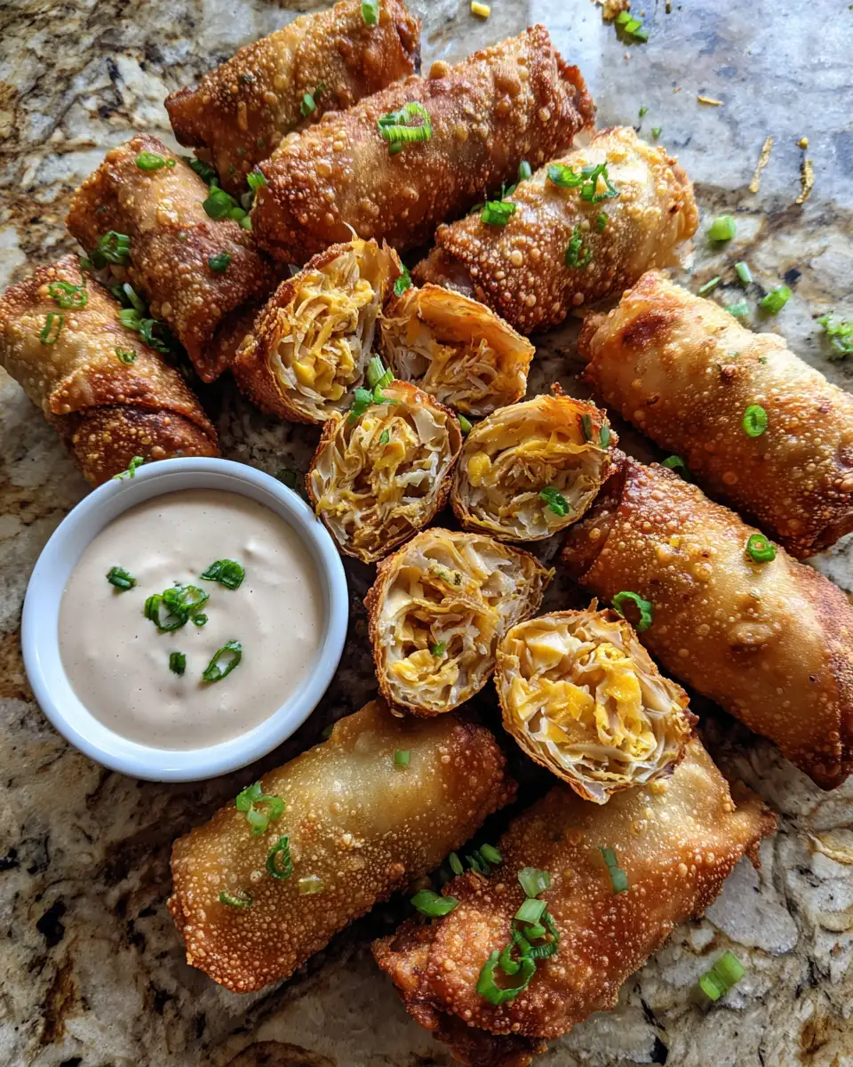 Ingredients for Golden Crispy Crab Cake Egg Rolls with Tangy Dipping Sauce Delight