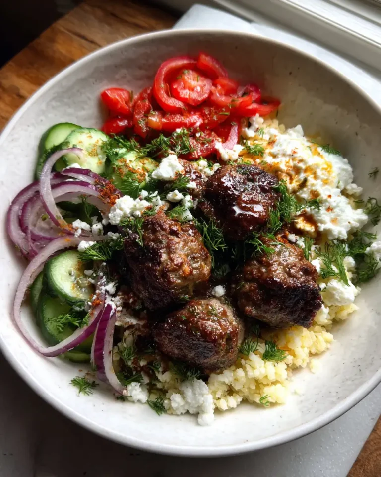 Savor the Mediterranean: A Delicious Greek Meatball Bowl Adventure - Featured Image