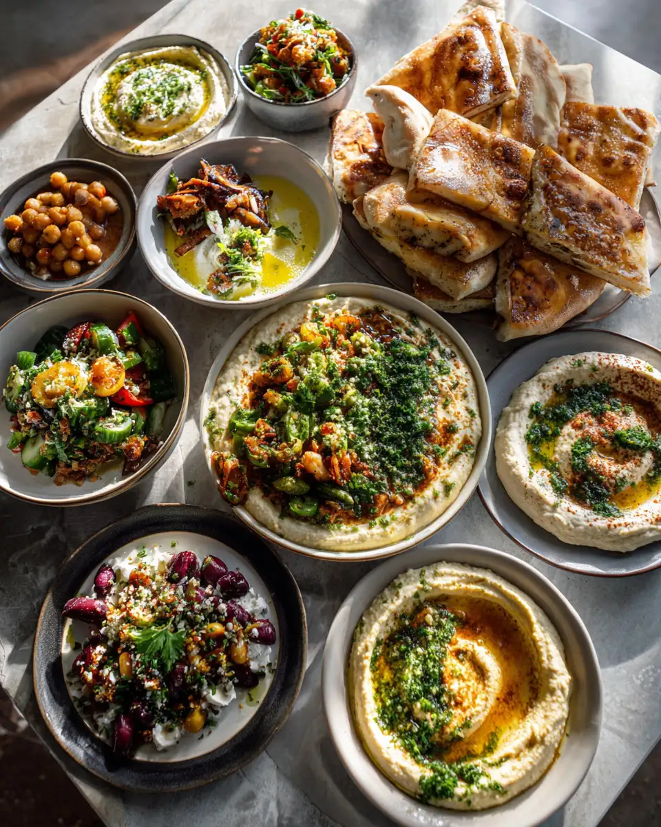 Dive Into Deliciousness with Greek Style Loaded Hummus Extravaganza - Featured Image