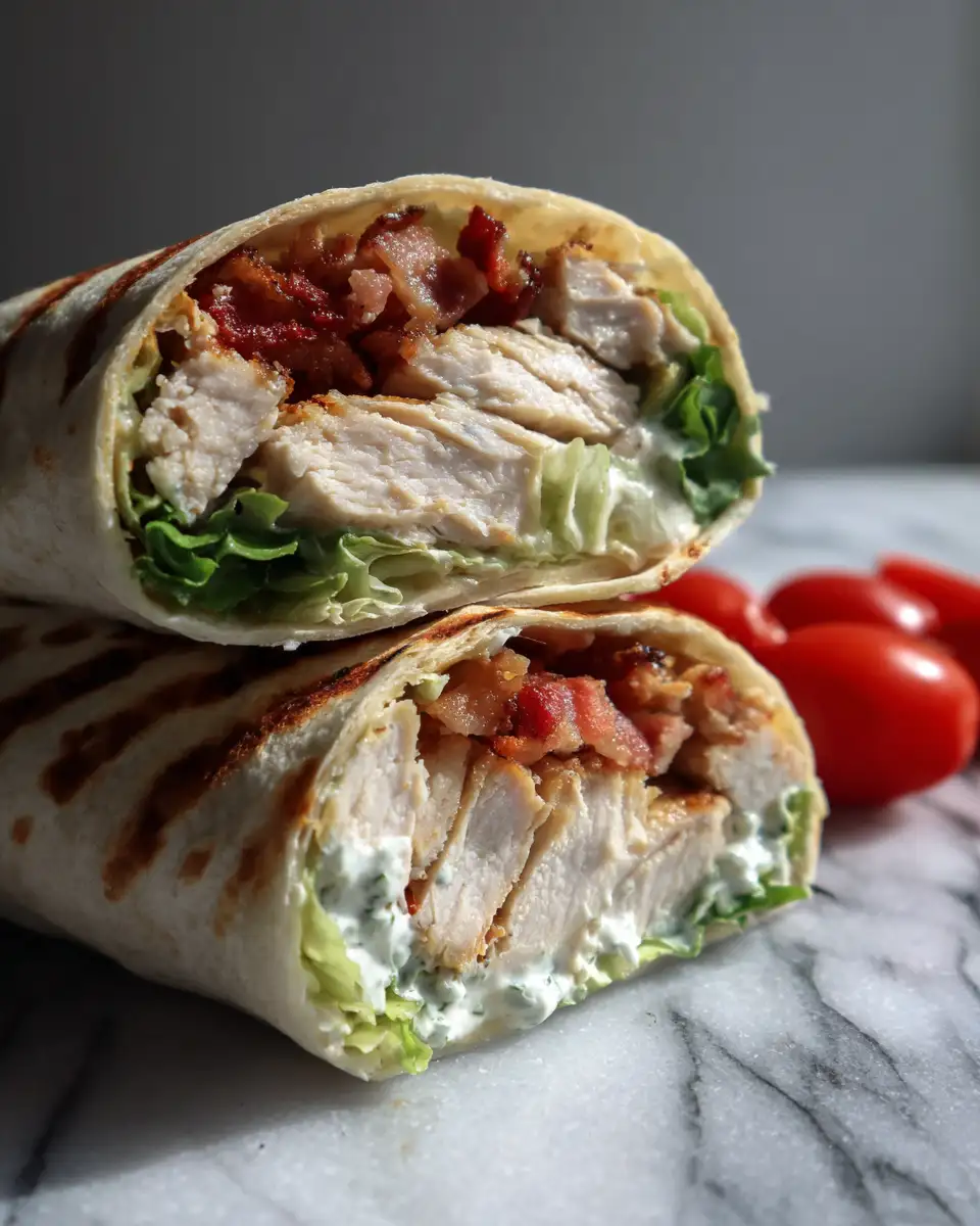 Savor the Flavor: The Ultimate Grilled Chicken Ranch Wrap Recipe - Featured Image