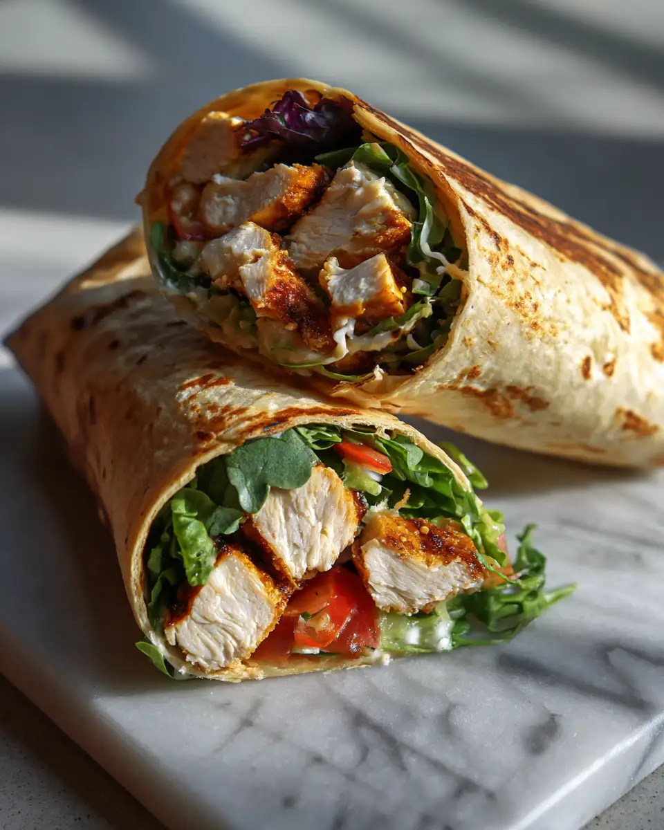 Grilled Chicken Wrap Delight Unwrap Flavorful Adventures - Featured Image