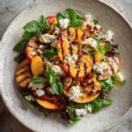 Savor the Summer: Irresistible Grilled Peach Salad Recipe - Featured Image