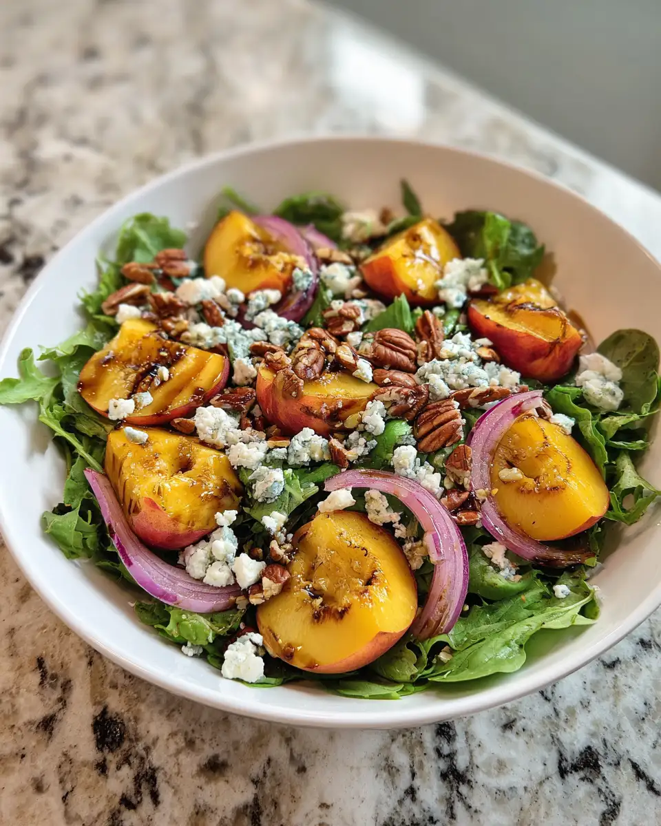 Ingredients for Savor the Summer: Irresistible Grilled Peach Salad Recipe