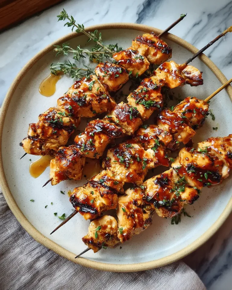 Grill Your Way to Paradise with Irresistible Hawaiian Chicken Skewers - Featured Image