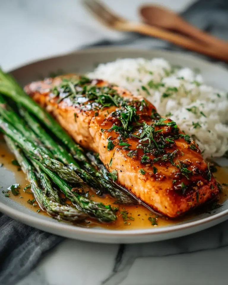 Irresistibly Delicious Honey Garlic Butter Salmon Recipe - Featured Image