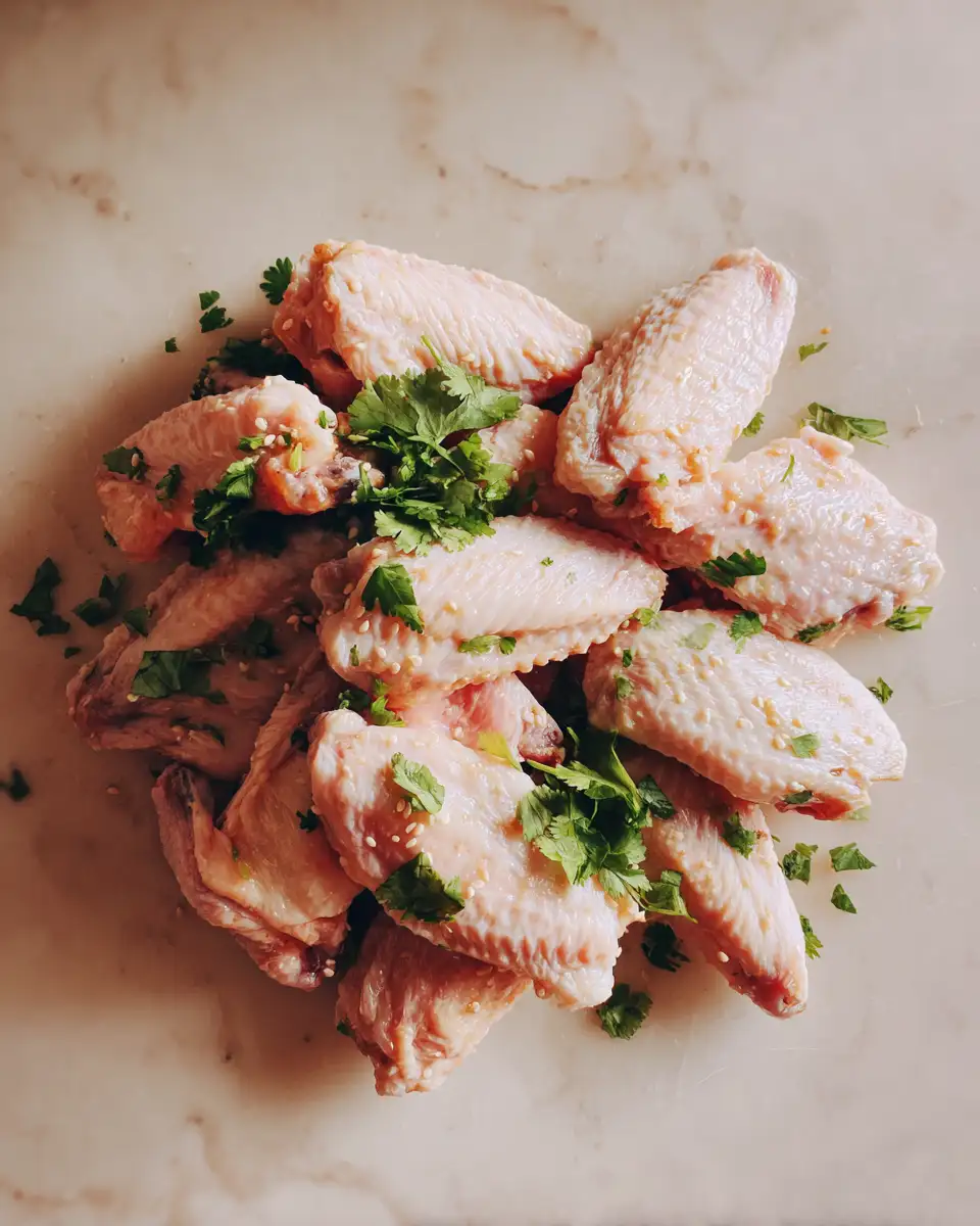 Ingredients for Irresistibly Sticky Honey Garlic Chicken Wings That You'll Crave