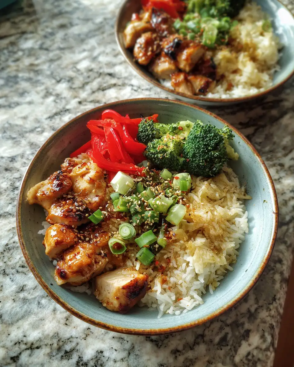 Sizzling Hot Honey Chicken Rice Bowl Delight 4 Ingredients for Sizzling Hot Honey Chicken Rice Bowl Delight