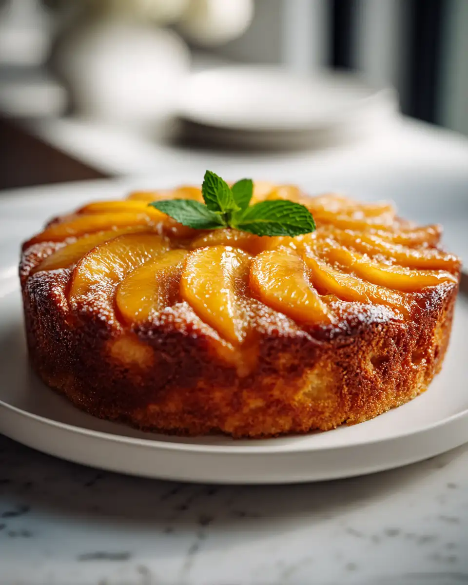 Savor the Season with Our Irresistible Summer Peach Cake 6 Final dish - Savor the Season with Our Irresistible Summer Peach Cake