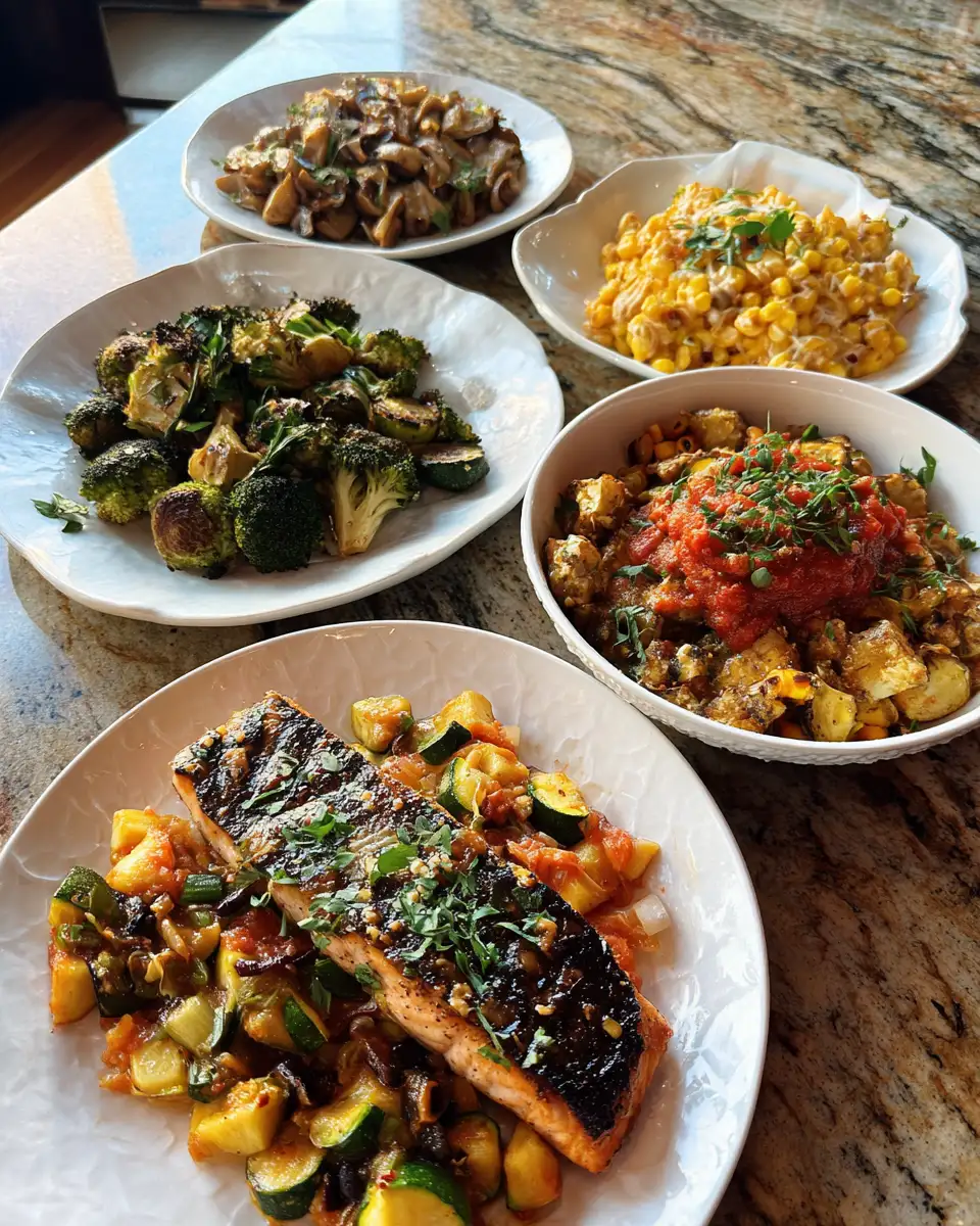 Final dish - Sizzling Summer Suppers: Your Ultimate July Meal Plan Dinners