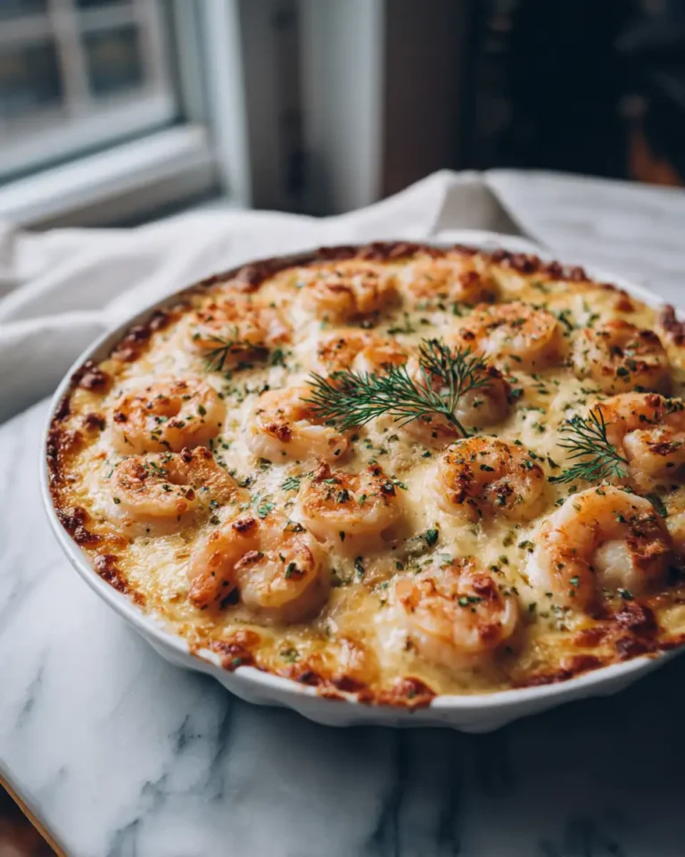 Decadent Keto Garlic Shrimp Au Gratin That Will Wow Your Taste Buds - Featured Image
