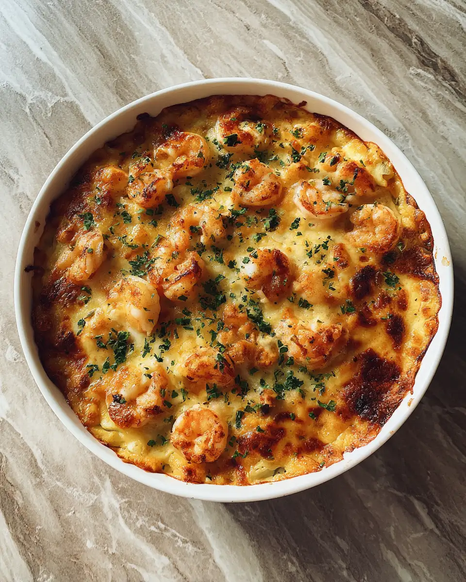 Decadent Keto Garlic Shrimp Au Gratin That Will Wow Your Taste Buds 6 Final dish - Decadent Keto Garlic Shrimp Au Gratin That Will Wow Your Taste Buds