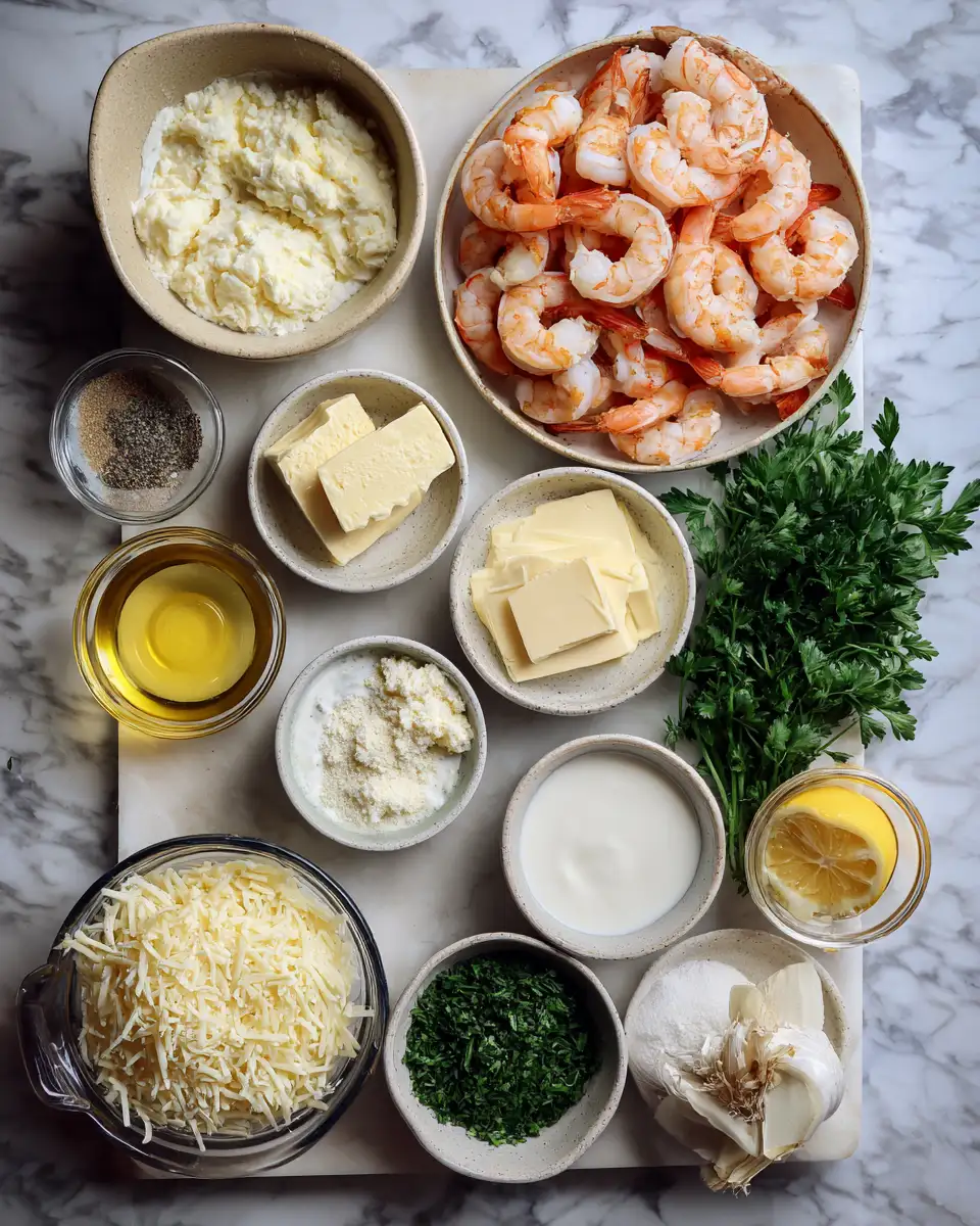 Decadent Keto Garlic Shrimp Au Gratin That Will Wow Your Taste Buds 4 Ingredients for Decadent Keto Garlic Shrimp Au Gratin That Will Wow Your Taste Buds