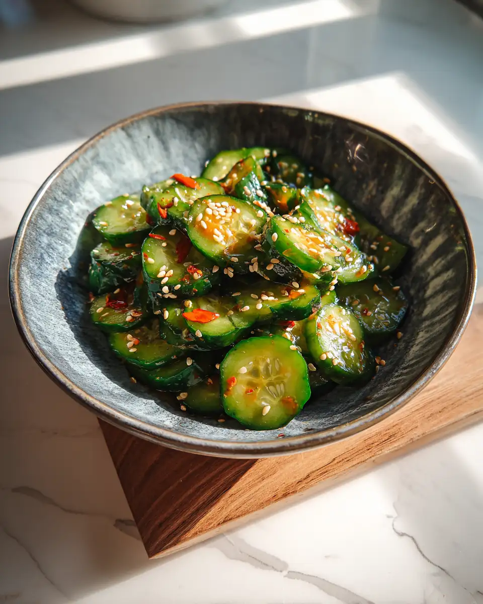 Refreshing Crunch: Dive into Korean Cucumber Salad Bliss - Featured Image