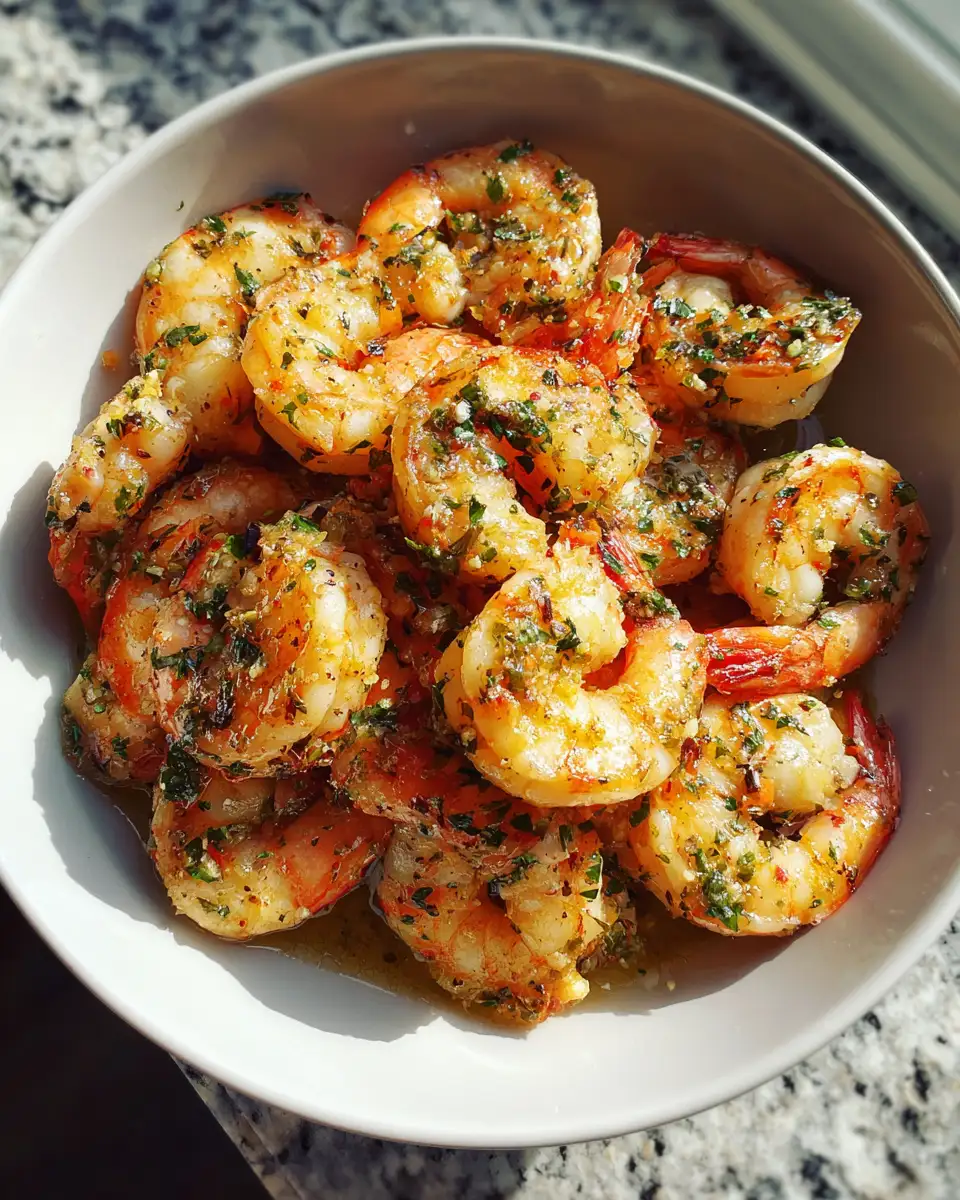 Final dish - Zesty Lemon Garlic Shrimp: A Flavorful Delight for Seafood Lovers