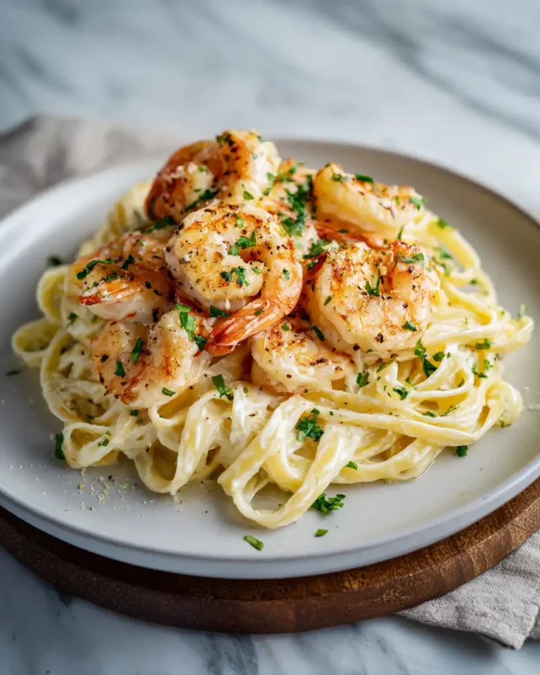 Zesty Lemon Pepper Shrimp Alfredo: A Tangy Twist on a Classic Dish - Featured Image