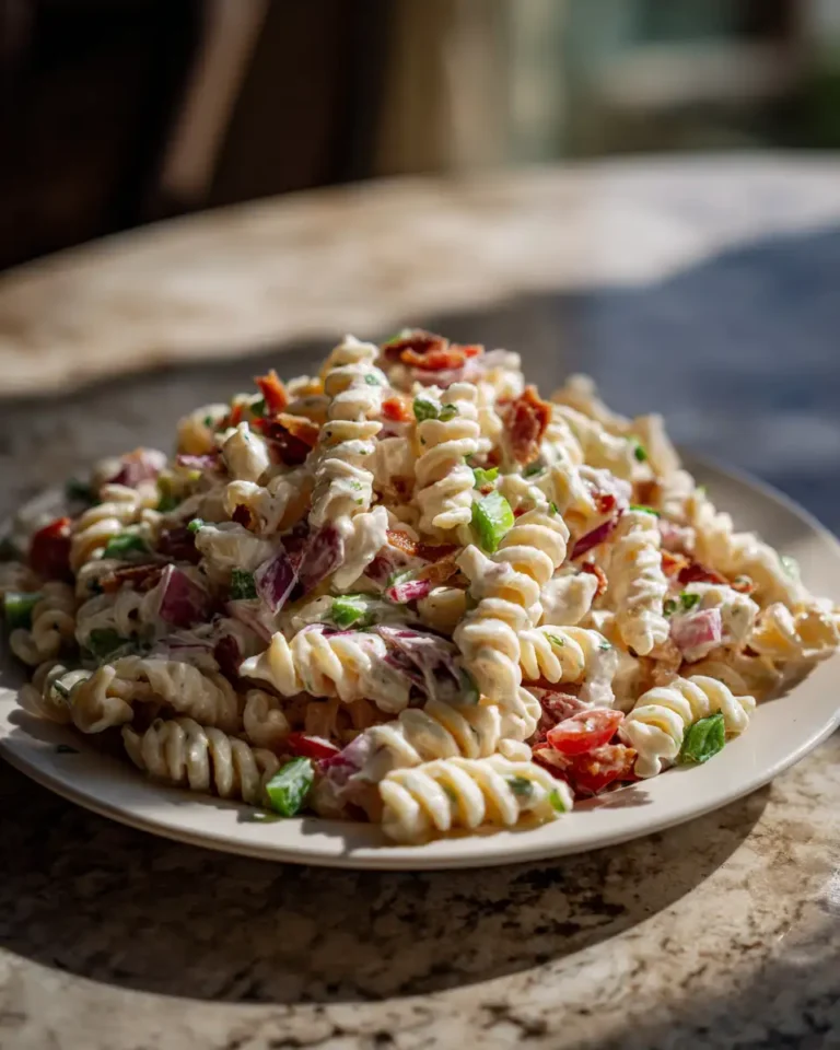 Irresistible Loaded Bacon Ranch Pasta Salad: A Flavor-Packed Picnic Favorite - Featured Image