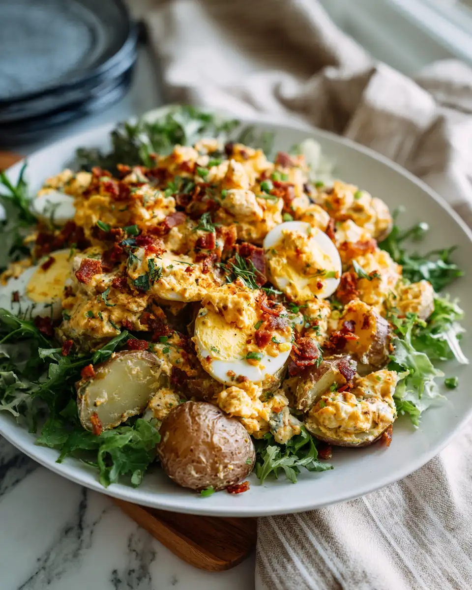 Ultimate Loaded Baked Potato Salad Bliss - Featured Image