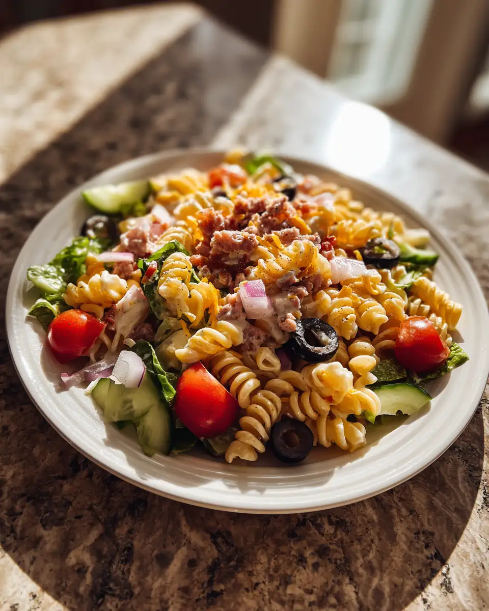 Ultimate Loaded Ranch Pasta Salad Delight - Featured Image
