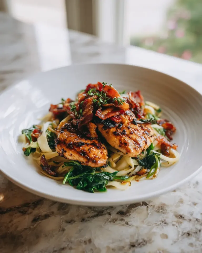 Savor the Sweet and Savory Symphony of Maple Garlic Bacon Chicken - Featured Image