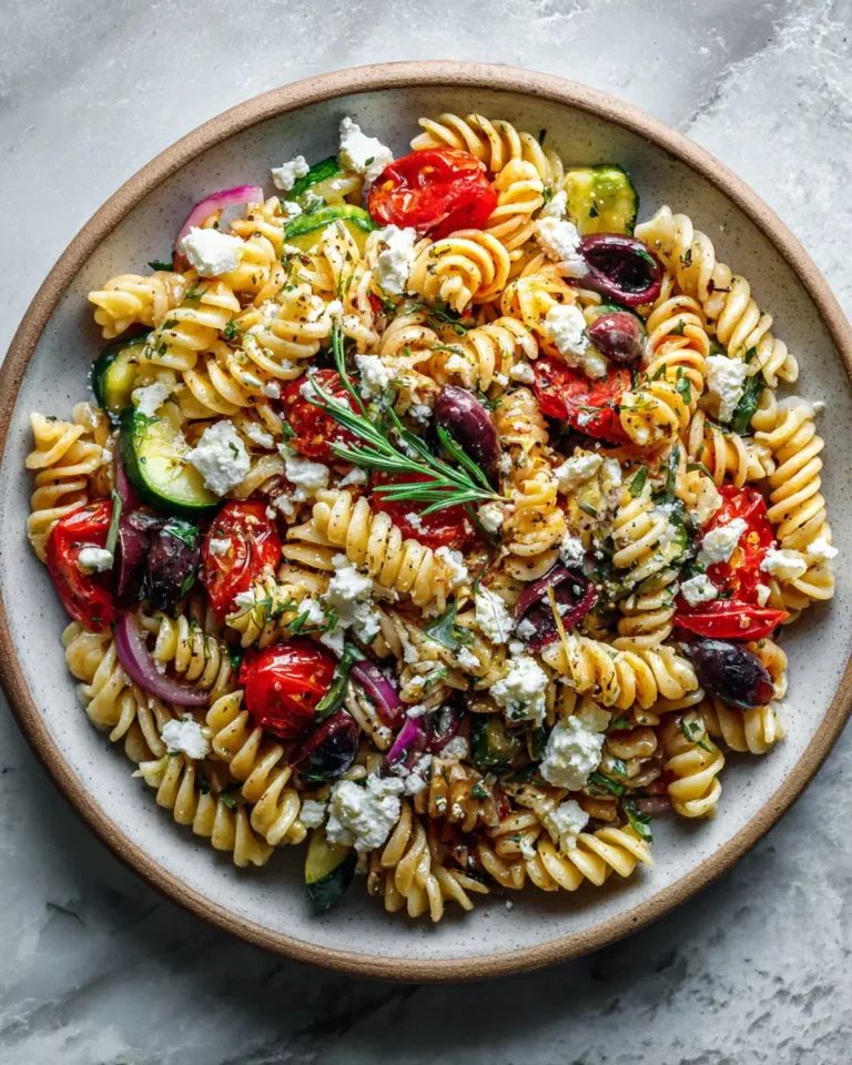 Mediterranean Pasta Salad: A Flavorful Twist on a Classic Dish - Featured Image