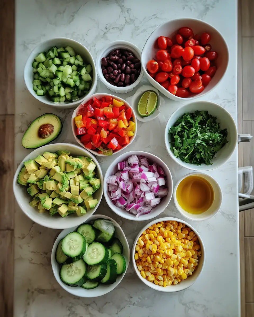 Ingredients for Chill Out with Refreshing No-Cook Summer Dinners