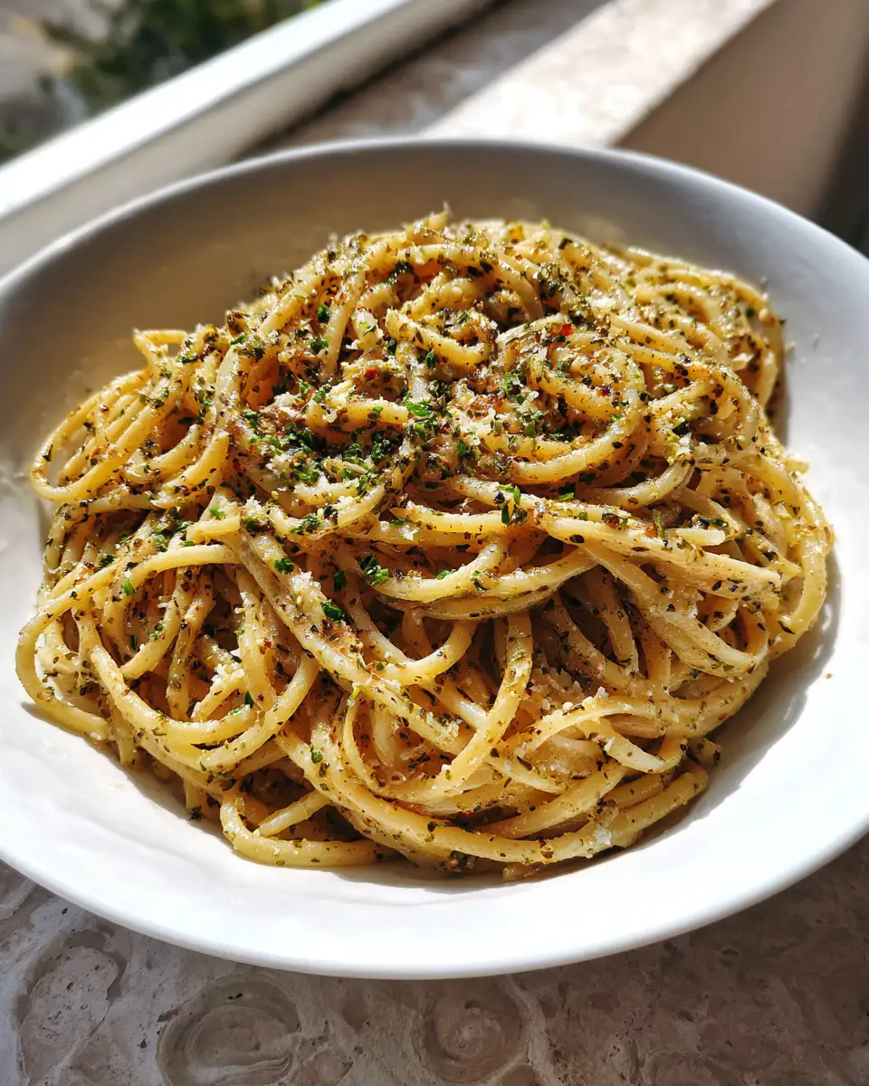 Irresistibly Creamy Parmesan Herb Butter Noodles Unveiled - Featured Image