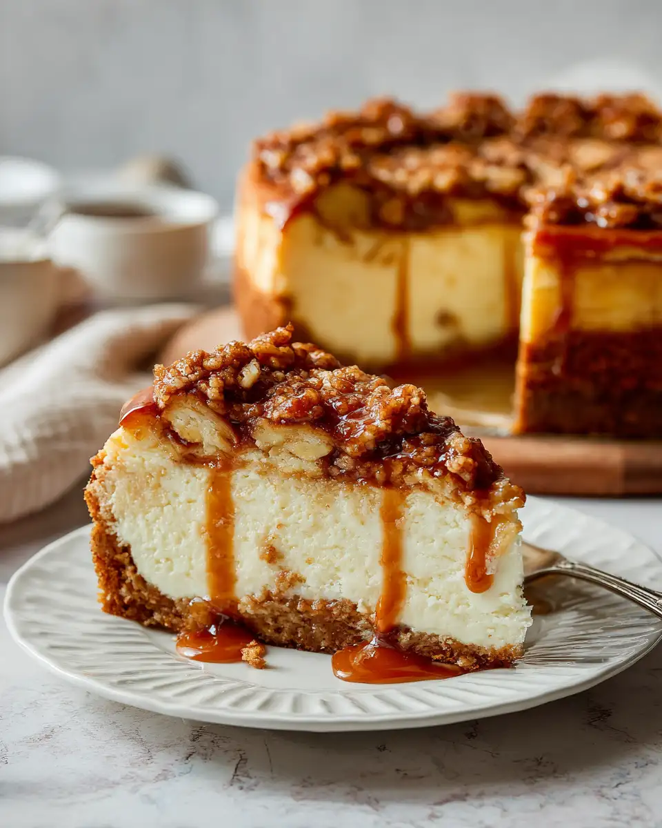 Dive into Decadence with Peach Cobbler Cheesecake Delight - Featured Image