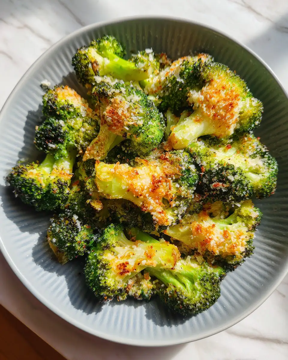 Transform Your Side Dish Game with Irresistible Roasted Garlic Parmesan Broccoli - Featured Image