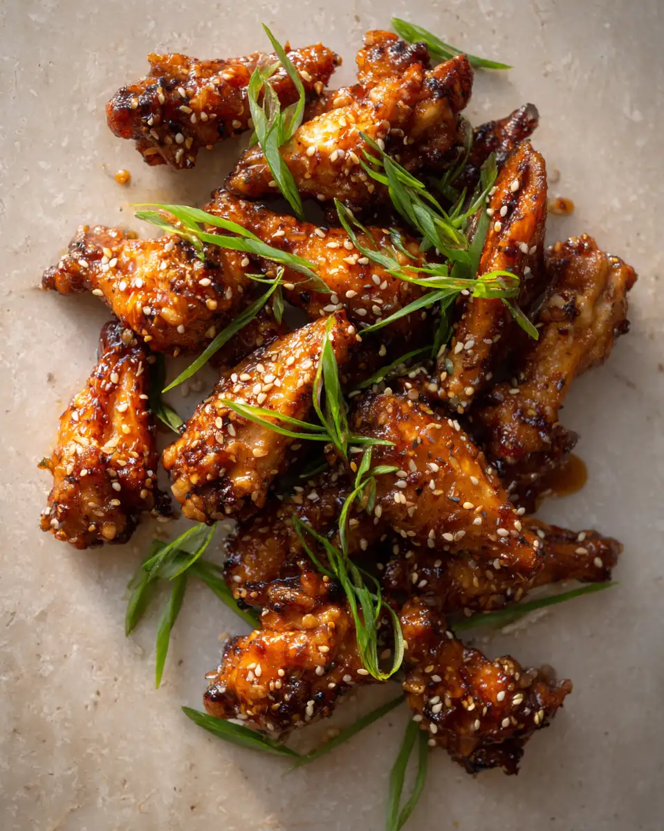 Ingredients for Irresistibly Glazed: Discover the Magic of Sticky Garlic Sesame Wings