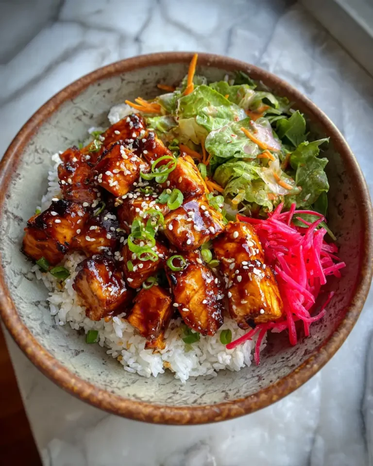 Irresistibly Delicious: Dive Into Our Sticky Teriyaki Salmon Bowl - Featured Image