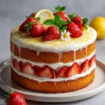Zesty Bliss: Dive into the Irresistible World of Strawberry Lemonade Cake - Featured Image
