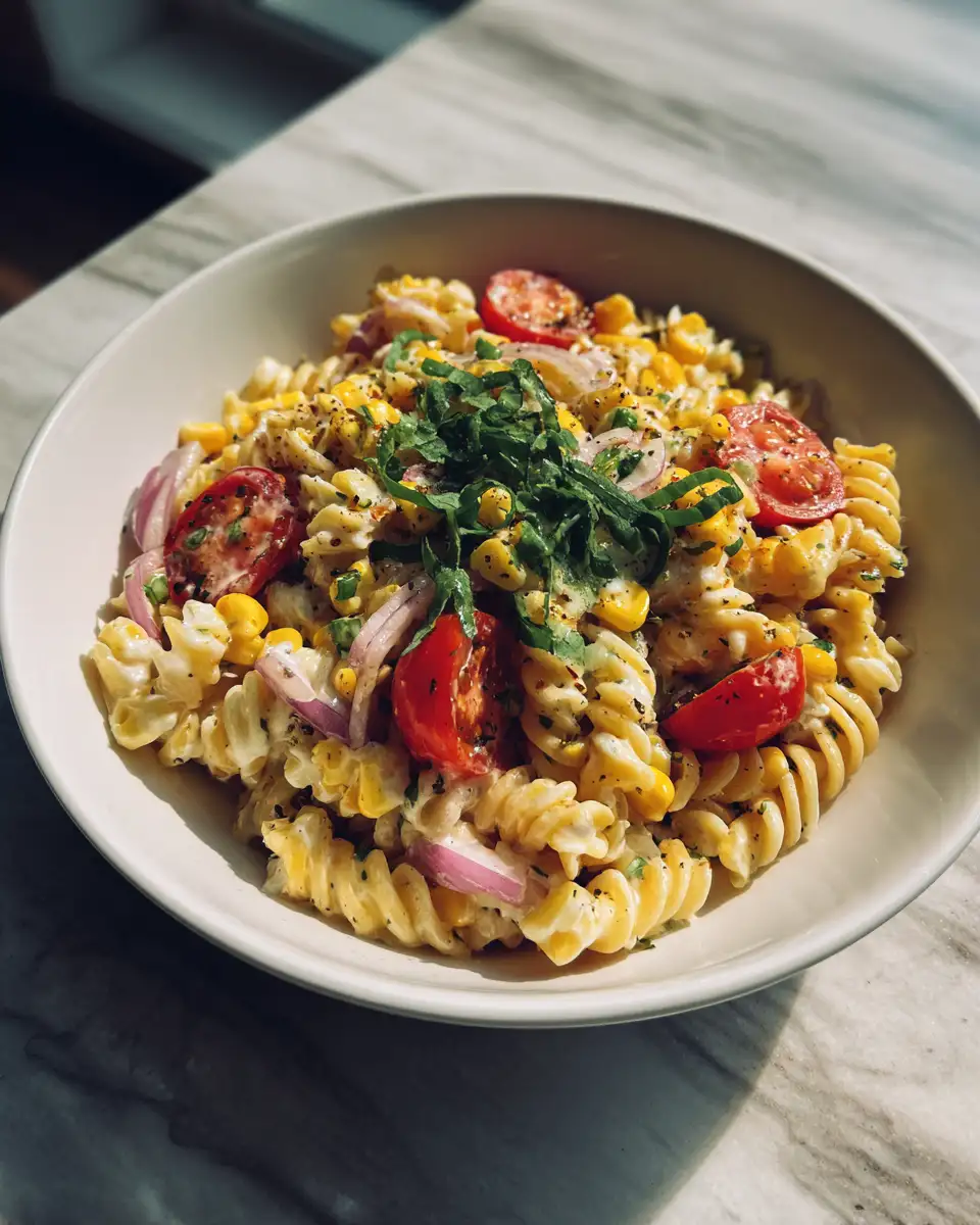 Savor the Flavor: Street Corn Pasta Salad Adventure - Featured Image