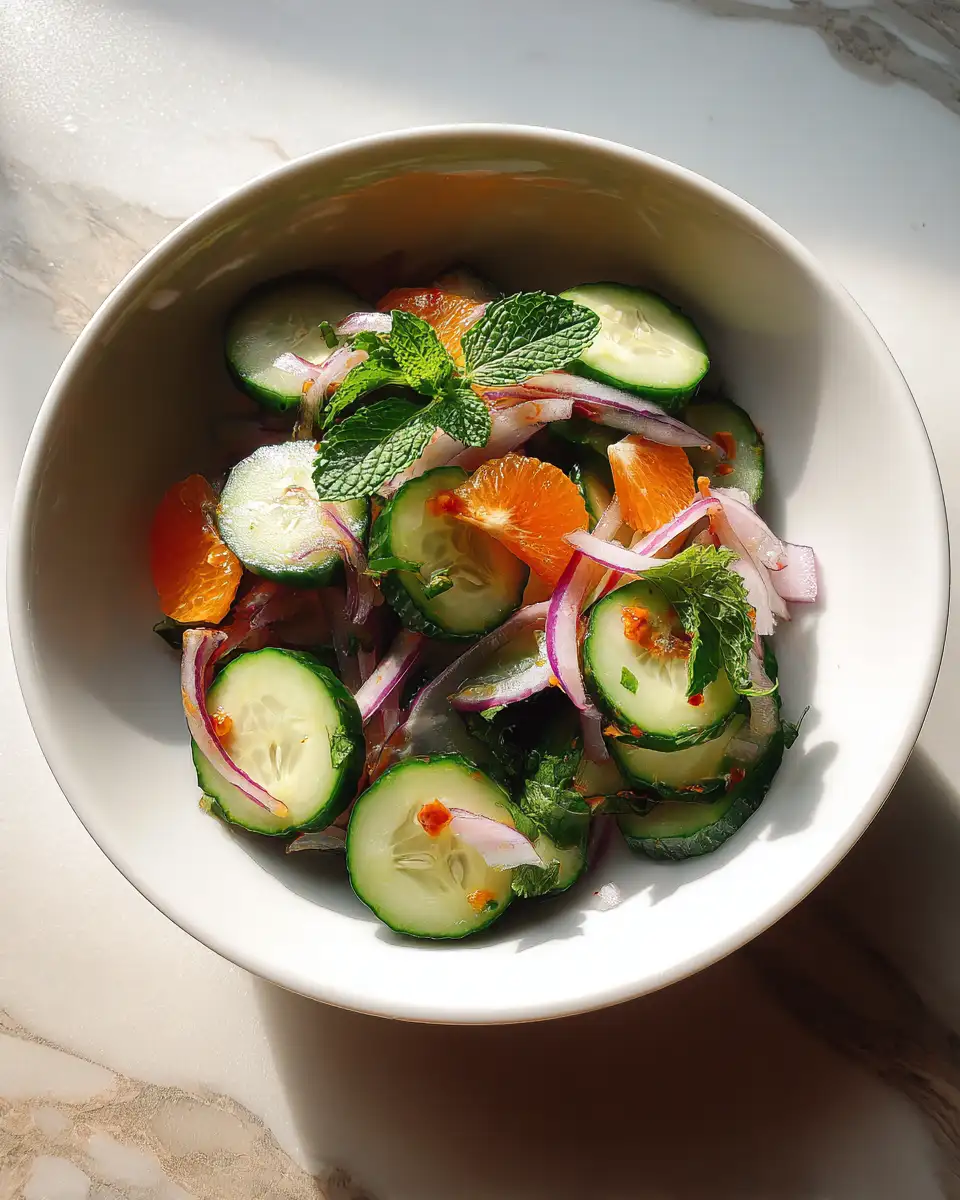 Zesty Thai Cucumber Salad: A Refreshing Burst of Flavor - Featured Image