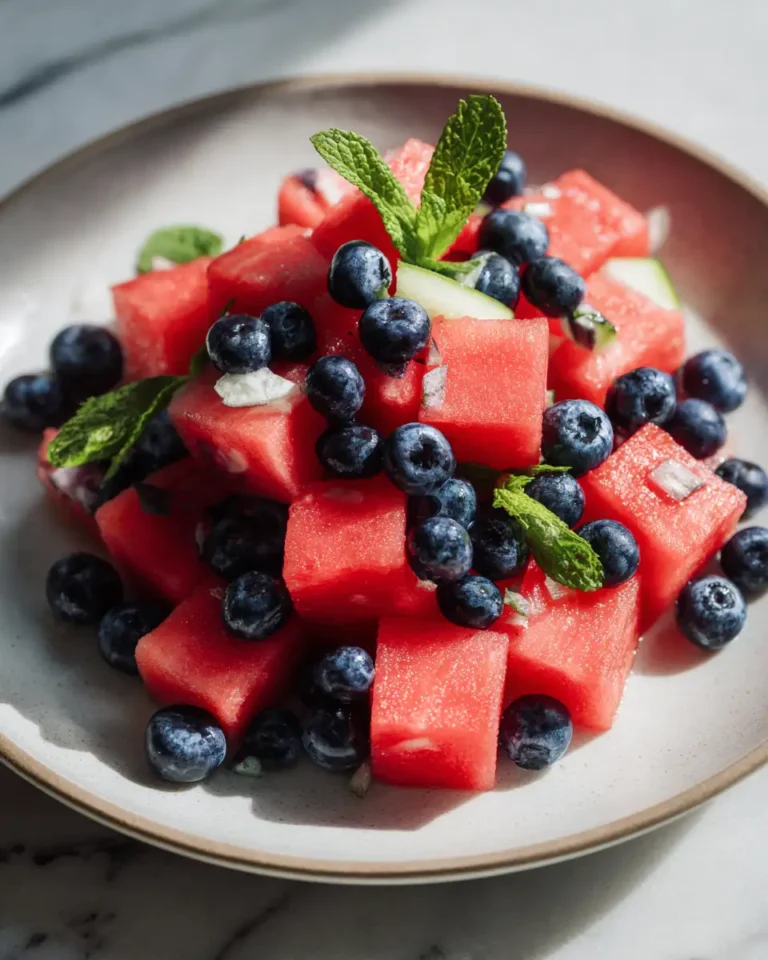 Bursting with Summer: Watermelon Blueberry Salad Delight - Featured Image