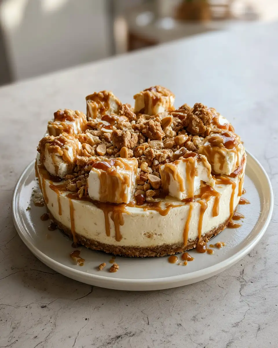 Irresistible White Chocolate Peanut Marshmallow Fudge Delight 6 Final dish - Irresistible White Chocolate Peanut Marshmallow Fudge Delight