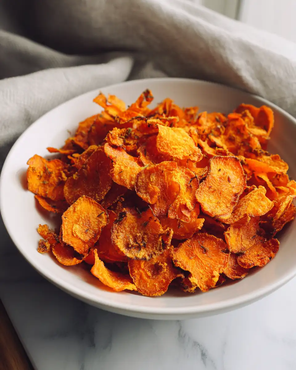Crispy Crunch: Discover the Magic of Air Fryer Carrot Chips - Featured Image