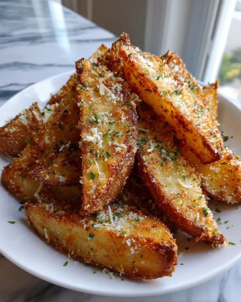 Irresistible Baked Garlic Parmesan Potato Wedges: Your New Favorite Side Dish - Featured Image