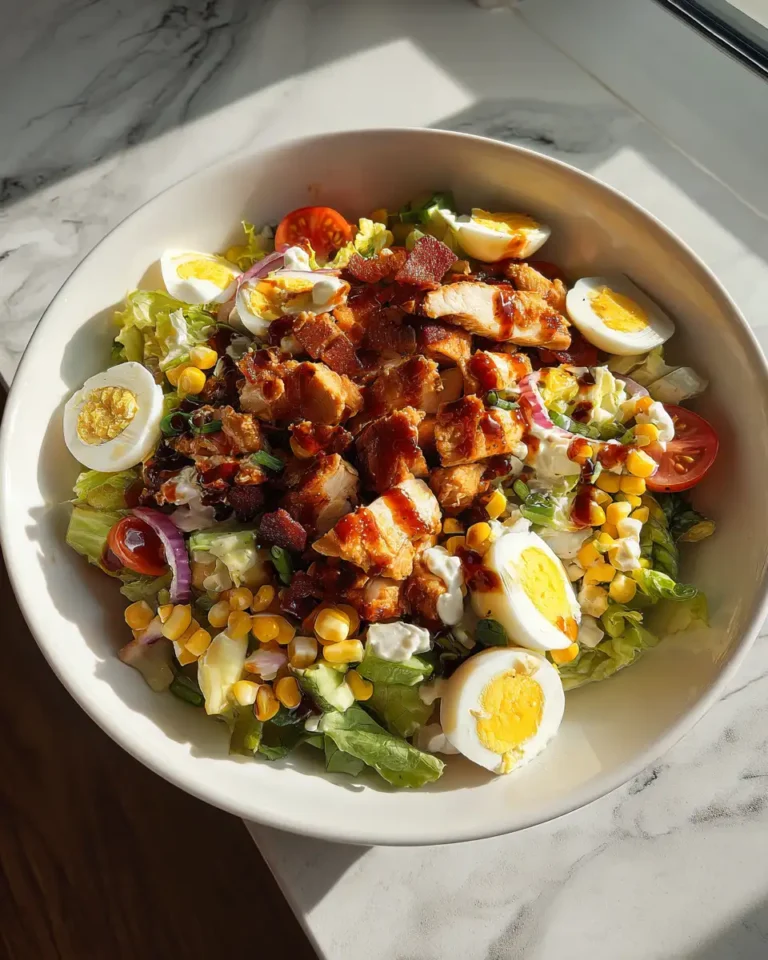 Sizzling Summer Delight BBQ Chicken Salad Extravaganza - Featured Image