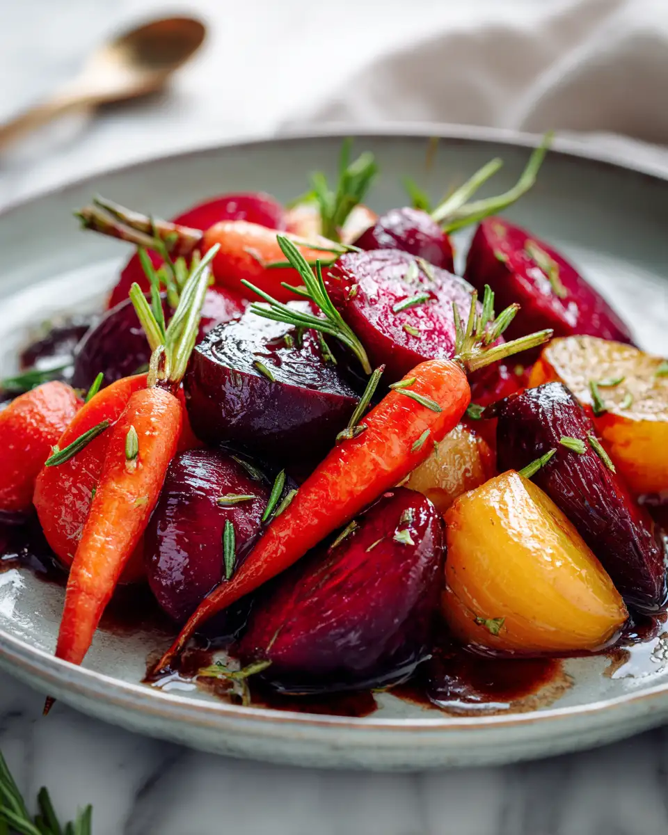 Sweet Harmony: Beets and Carrots with Balsamic Glaze - Featured Image